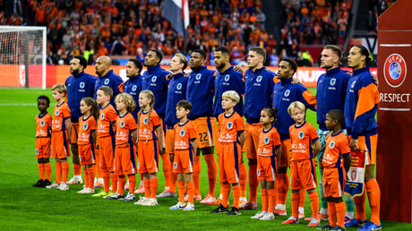 Het Nederlands elftal 