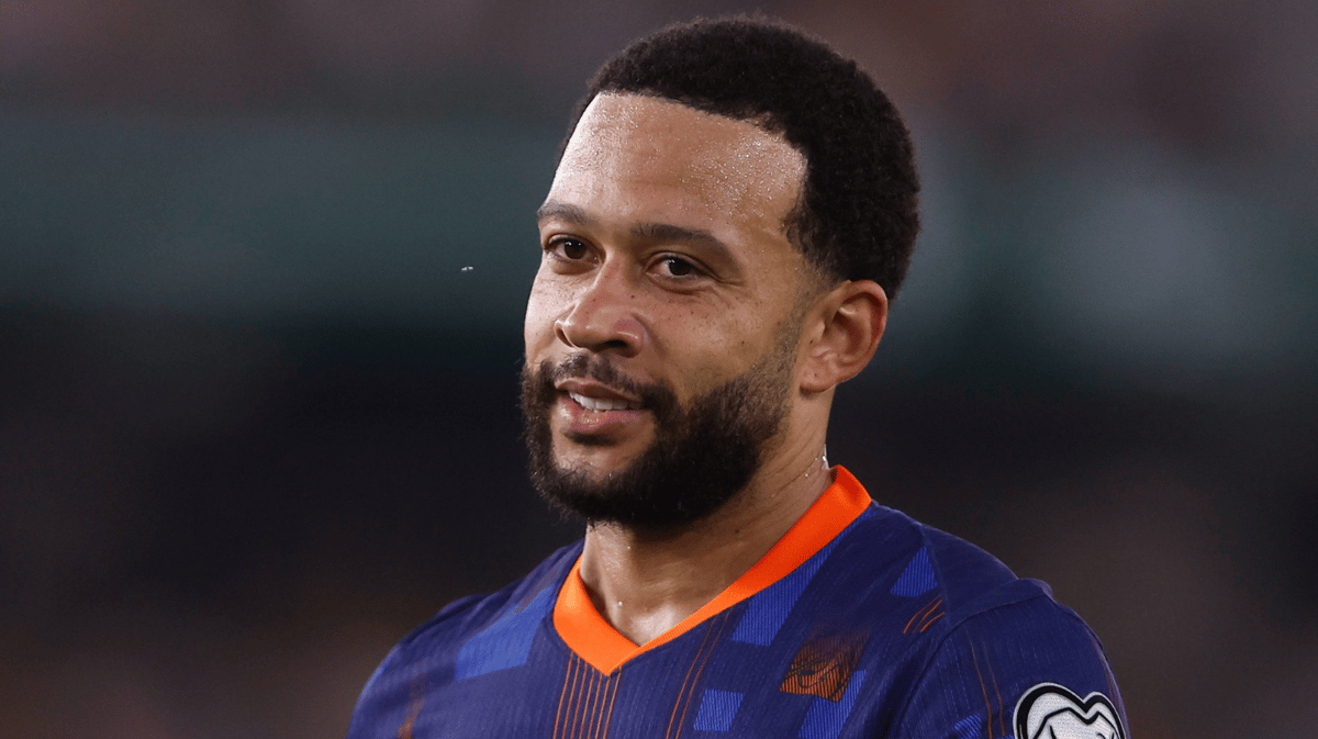 Memphis Depay bij het Nederlands elftal