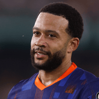 Memphis Depay bij het Nederlands elftal
