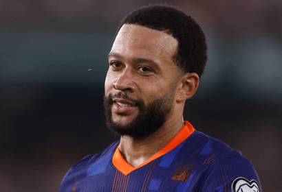 Memphis Depay bij het Nederlands elftal