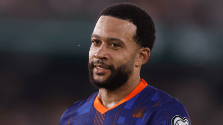 Memphis Depay bij het Nederlands elftal