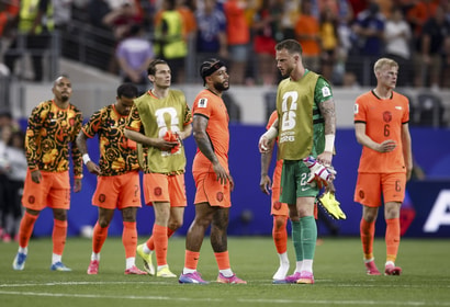 Teleurstelling bij het Nederlands elftal