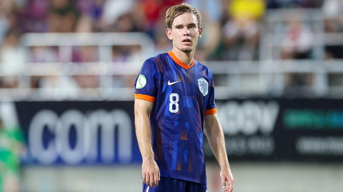 Mark Verkuijl bij Oranje O19