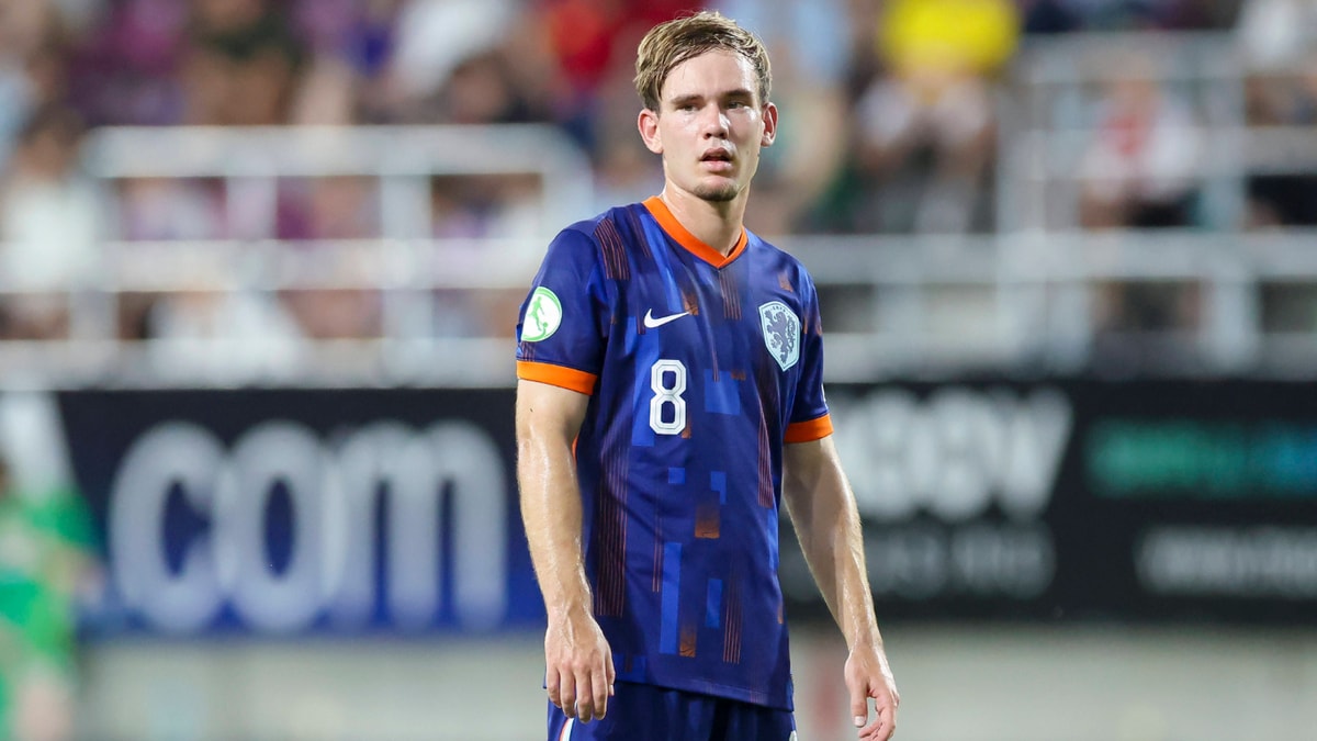 Mark Verkuijl bij Oranje O19