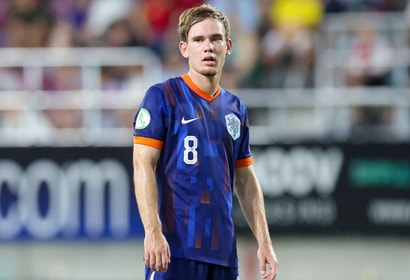 Mark Verkuijl bij Oranje O19