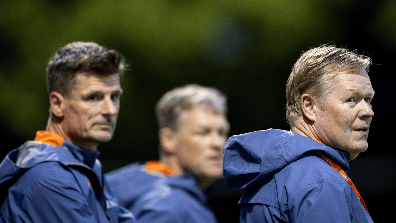 Ronald Koeman, bondscoach van het Nederlands elftal