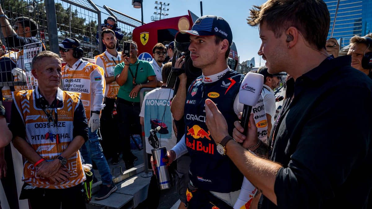 Max Verstappen is als vijfde geëindigd in de Grand Prix van Azerbeidzjan in de Formule 1.