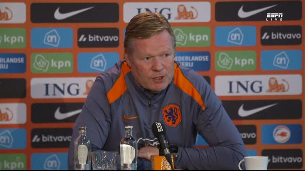 Koeman Legt Uit Waarom Hij Maatsen Thuis Laat