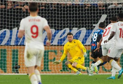Justin Bijlow in actie bij Genoa