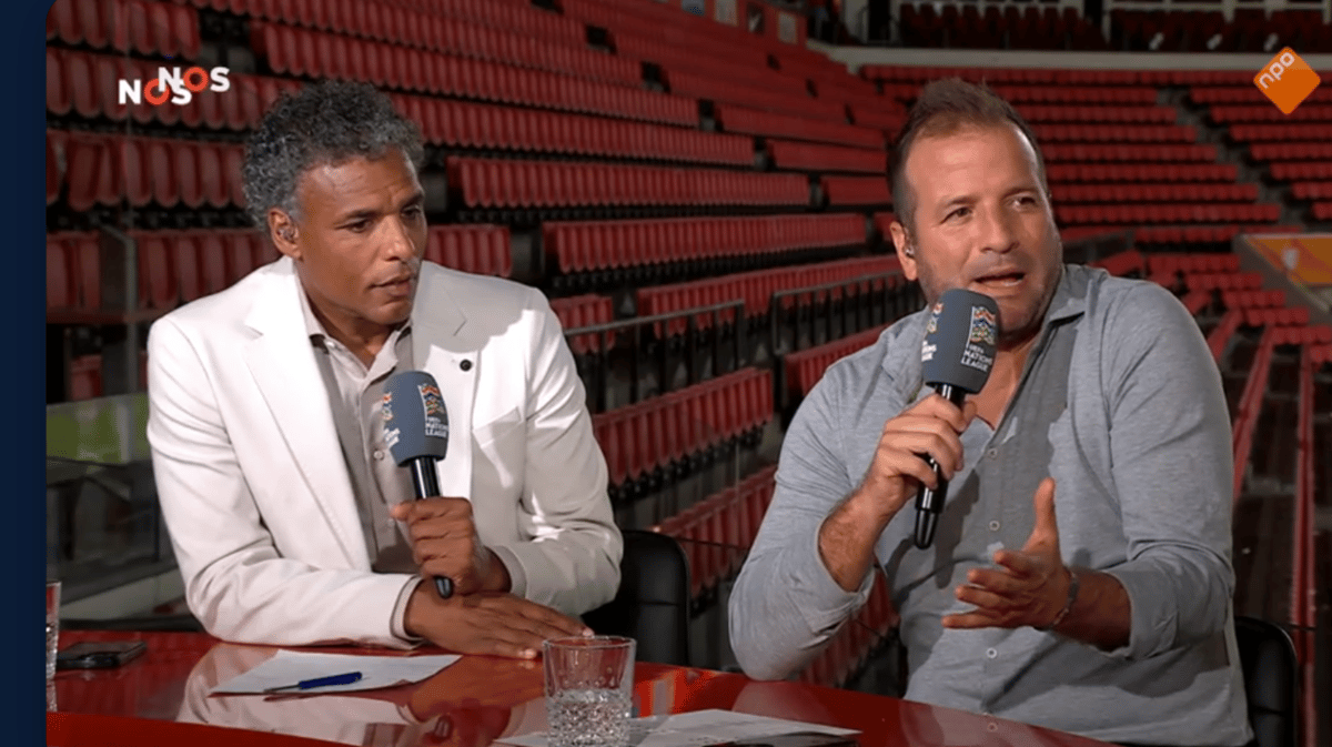 Rafael van der Vaart en Pierre van Hooijdonk 