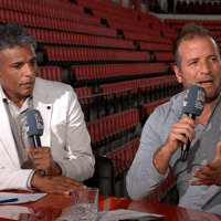 Rafael van der Vaart en Pierre van Hooijdonk 