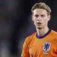 Frenkie de Jong bij het Nederlands elftal