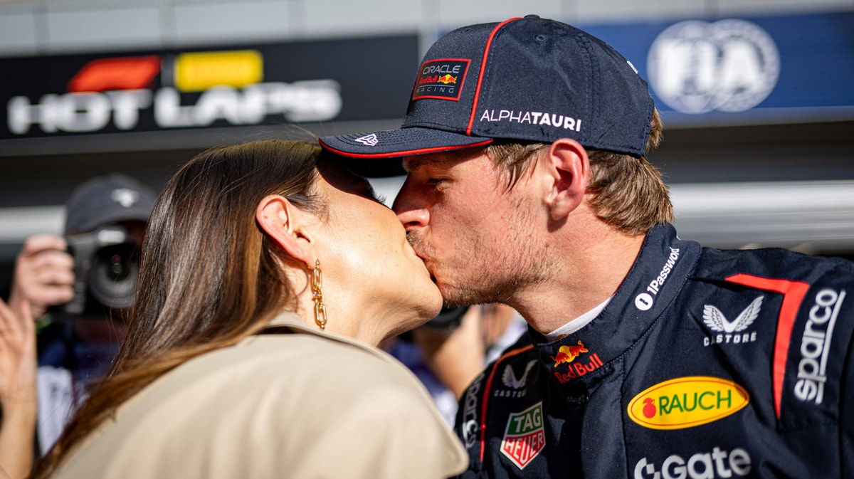 Max Verstappen en Kelly Piquet 