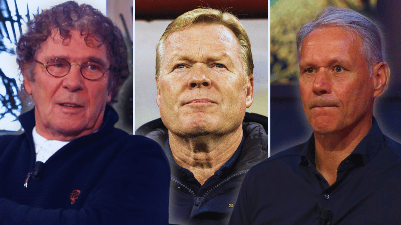 Willem van Hanegem, Ronald Koeman en Marco van Basten