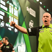 Michael van Gerwen haalde de finale van het WK darts