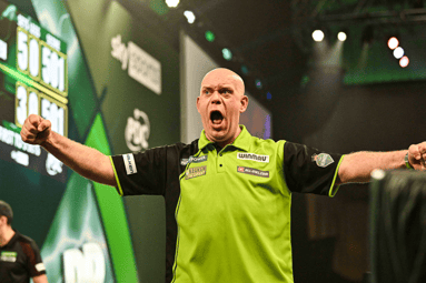 Michael van Gerwen haalde de finale van het WK darts