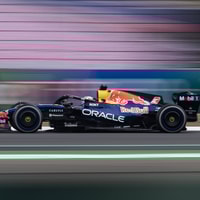 Max Verstappen in de RB22