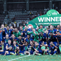 Oranje O19 won afgelopen zomer het EK