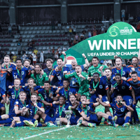 Oranje O19 won deze zomer het EK