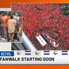 Oranje fans maken er een feest van in Kansas City voorafgaand aan Tunesië - Nederland