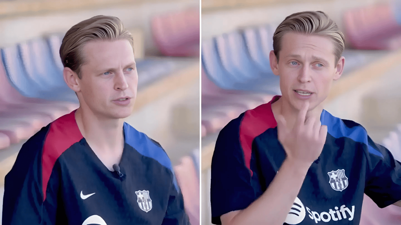 Frenkie de Jong, middenvelder van Barcelona en het Nederlands elftal