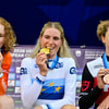 Puck Pieterse, Demi Vollering en Marlen Reusser