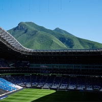 Het Estadio BBVA, het stadion van Nederland - Marokko 
