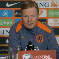 Ronald Koeman, bondscoach van het Nederlands elftal