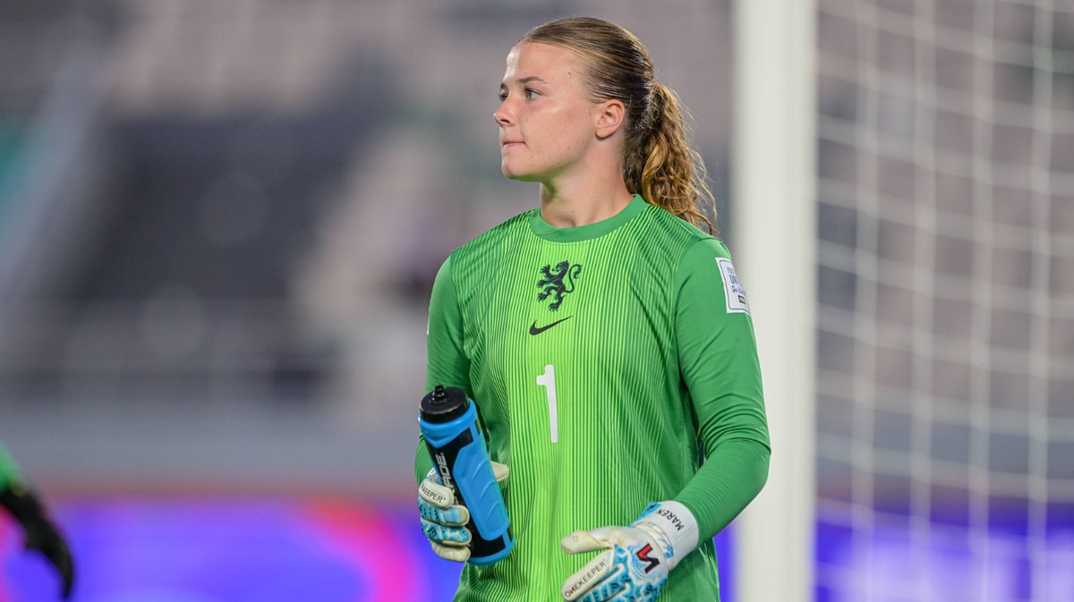 Maren Groothoff bij Oranje O17