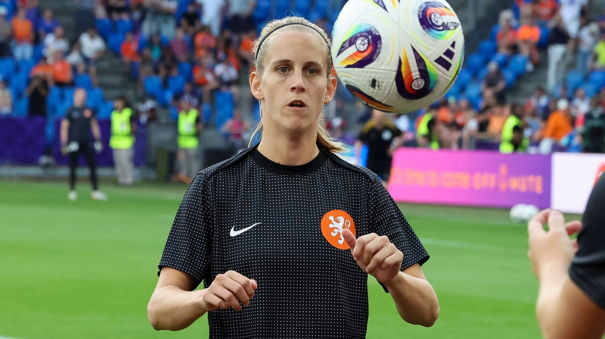 Katja Snoeijs op het EK in Zwitserland