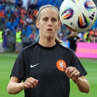 Katja Snoeijs op het EK in Zwitserland