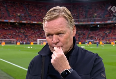 Ronald Koeman, bondscoach van het Nederlands elftal