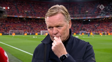 Ronald Koeman, bondscoach van het Nederlands elftal