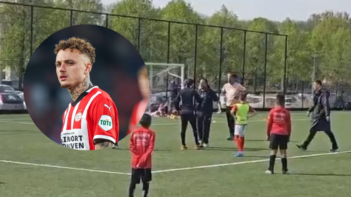 Vader Noa Lang neergeslagen