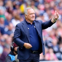 Dick Advocaat, bondscoach van Curaçao
