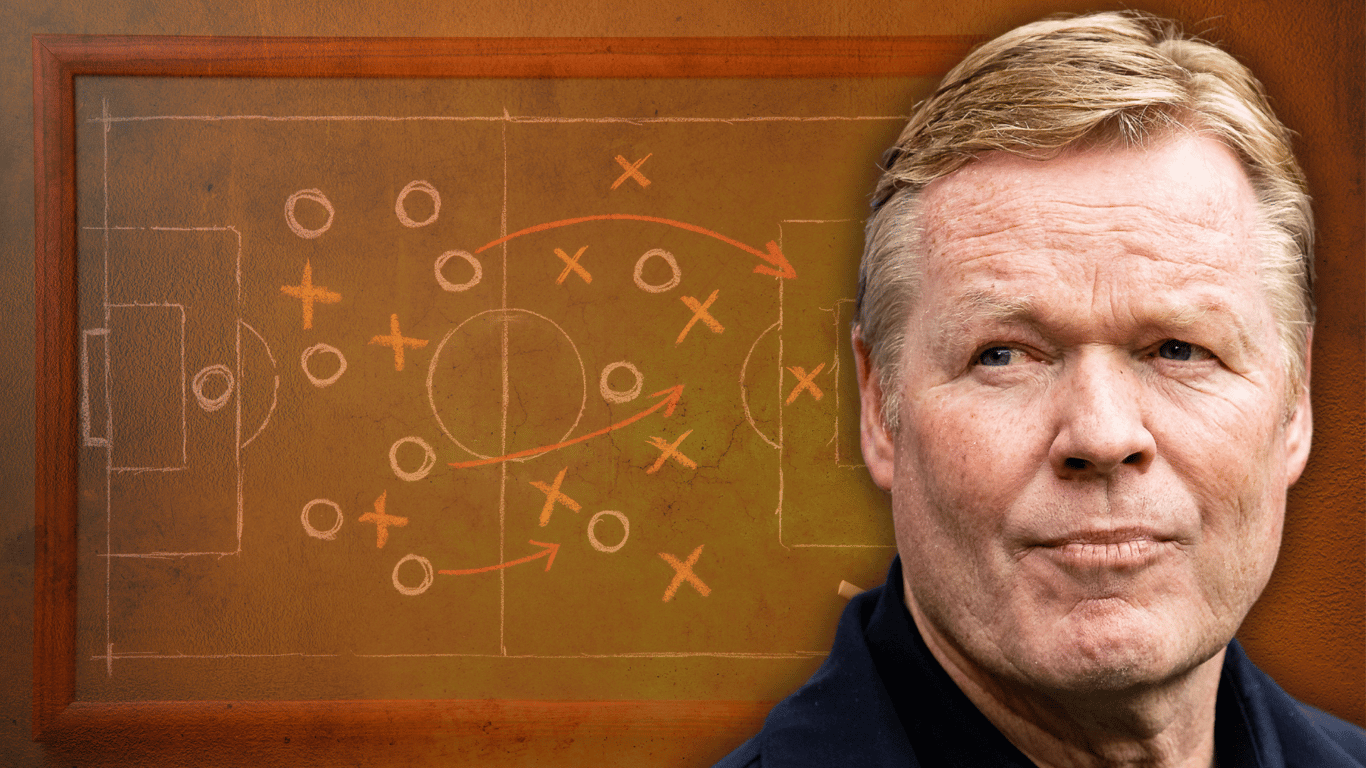 Ronald Koeman, bondscoach van het Nederlands elftal