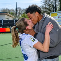 Xan de Waard is samen met Terrance Pieters