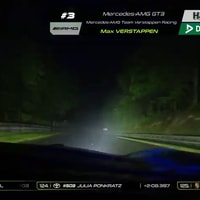 Max Verstappen op de Nürnburgring