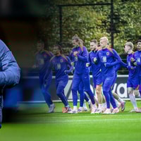 Ronald Koeman, bondscoach van het Nederlands elftal