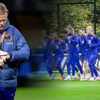 Ronald Koeman, bondscoach van het Nederlands elftal