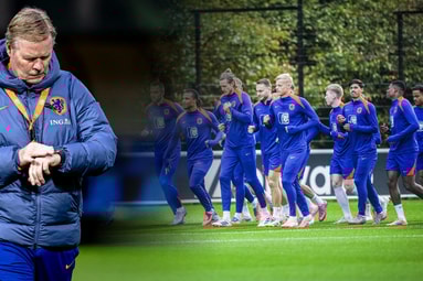 Ronald Koeman, bondscoach van het Nederlands elftal