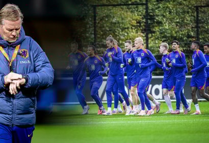 Ronald Koeman, bondscoach van het Nederlands elftal
