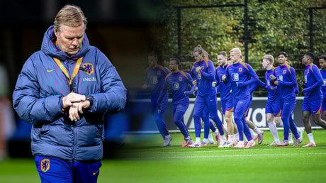 Ronald Koeman, bondscoach van het Nederlands elftal