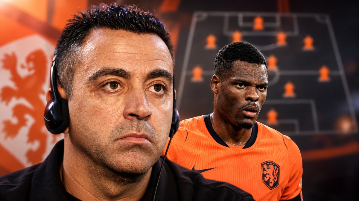 Xavi en Denzel Dumfries