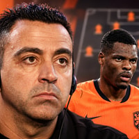 Xavi en Denzel Dumfries