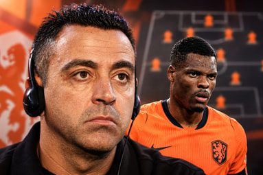 Xavi en Denzel Dumfries