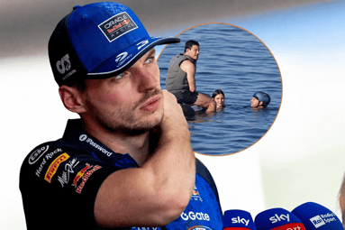 Pikante vakantiebeelden van Verstappen en Wolff