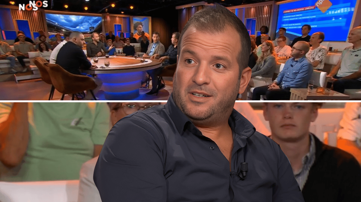 Rafael van der Vaart, analist van de NOS