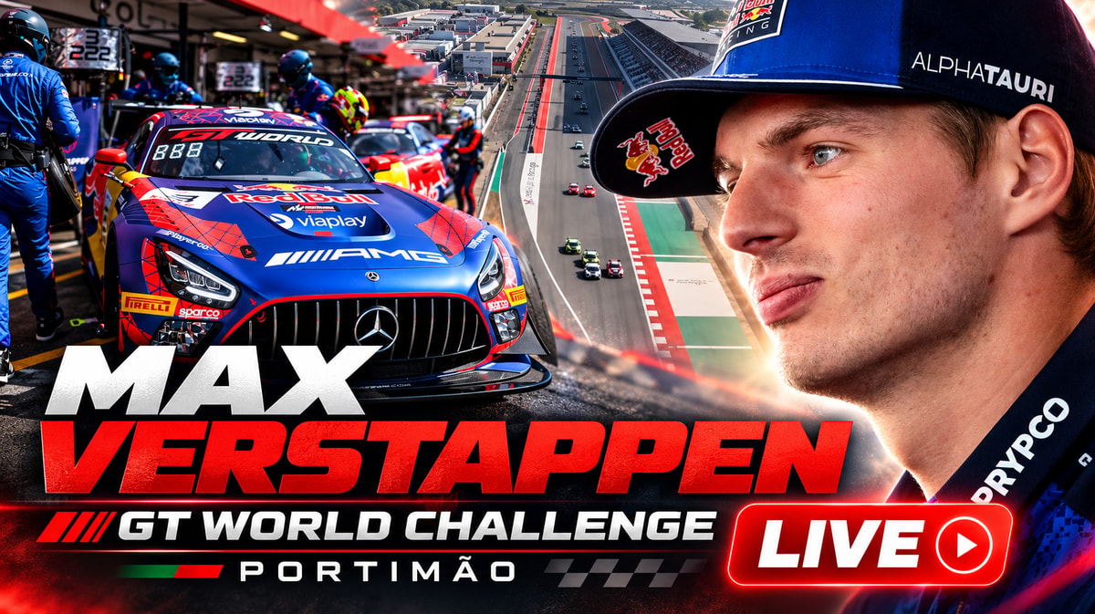 LIVESTREAM Max Verstappen: kijk zijn GT3-race in Portimão gratis