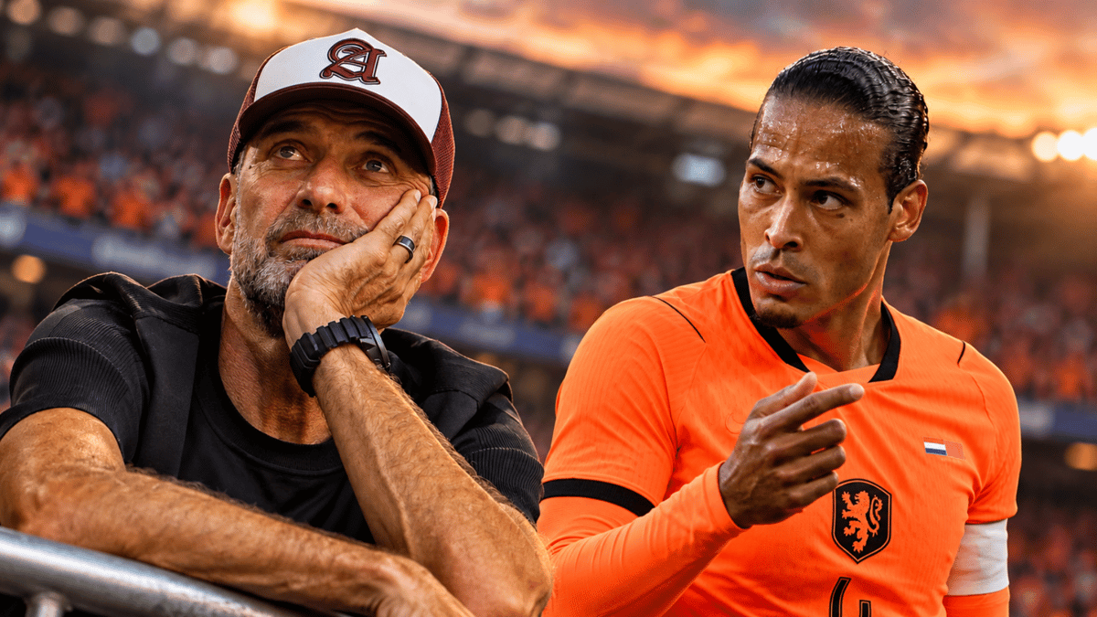 Virgil van Dijk en Jürgen Klopp